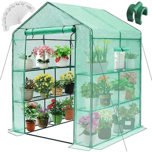 Greengro Greenhouse 57x57x76 inch Outdoor Greenhouse