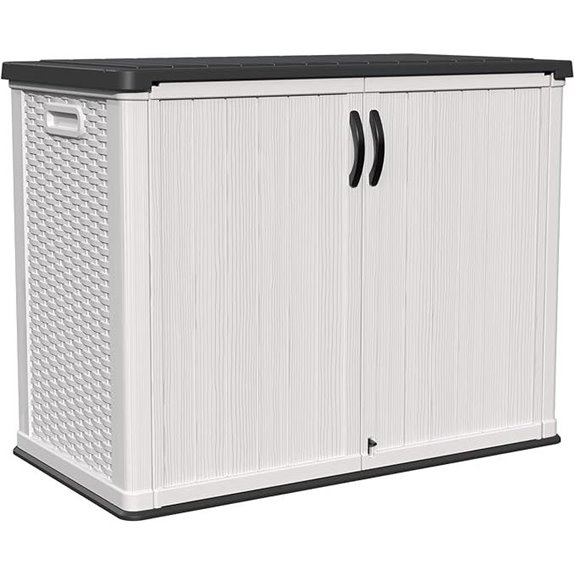 Patiowell 26 Cu.ft Waterproof Outdoor Storage Cabinet