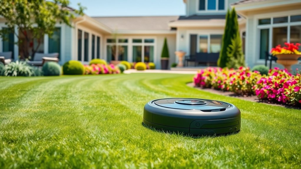 lawn size and navigation