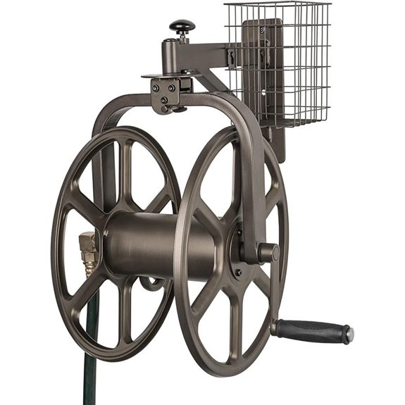 Liberty GARDEN 712 Hose Reel 125 ft Bronze