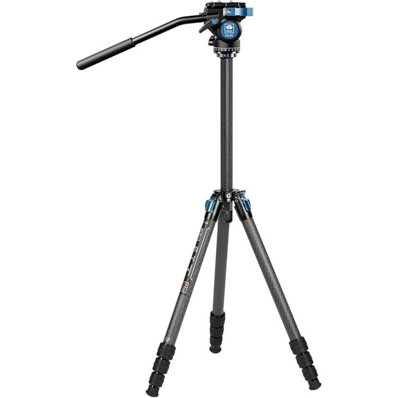 SIRUI Carbon Fiber Tripod with Fluid Head