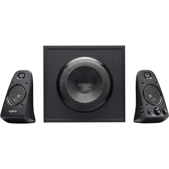 Logitech Z623 400 Watt Home Speaker System 2.1 Speaker System - Black