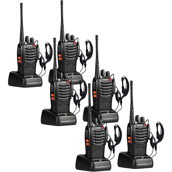 Pxton 2-Way Radios Long Range Walkie Talkies (6 Pack)