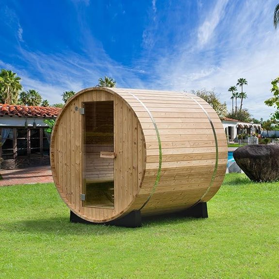 Woodbridge 2-Person Luxury Sauna with Accessories