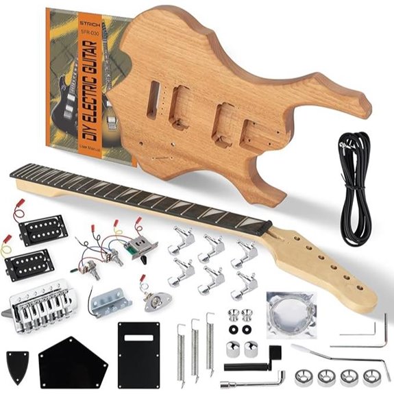 STRICH Electric Guitar Kit with Mahogany Body