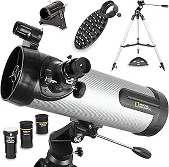 National Geographic 114mm Reflector Telescope Kit
