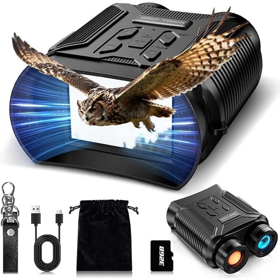 Night Vision Binoculars with Camera and 32GB Card