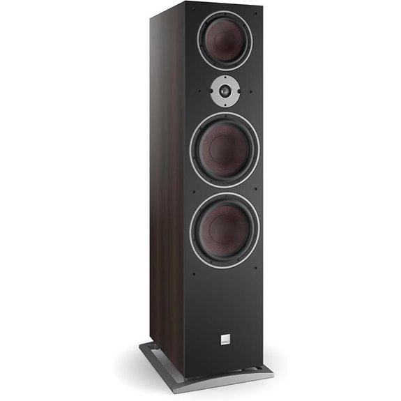DALI Oberon 9 Floorstanding Speakers – Dark Walnut (Single)