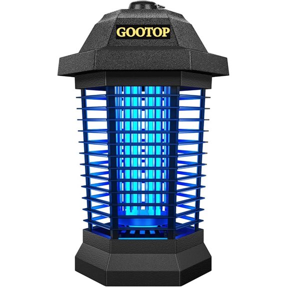 Gootop Outdoor Bug Zapper with 4200V Electric Trap