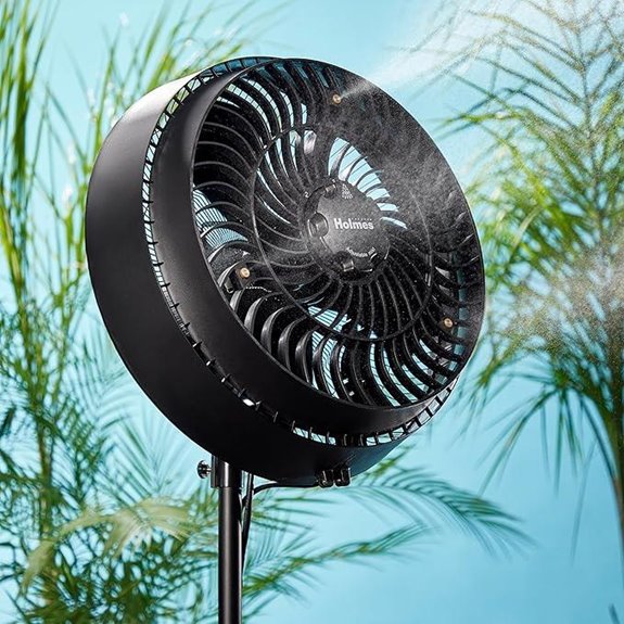Holmes 16 Outdoor Misting Fan with Oscillation