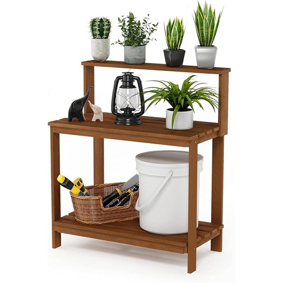 Furinno Tioman Outdoor Potting Bench