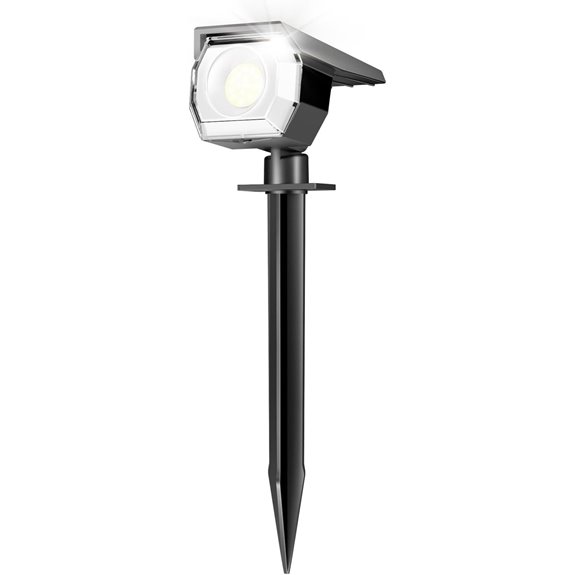 Peasur Solar Spot Lights Outdoor Waterproof Landscape Lighting
