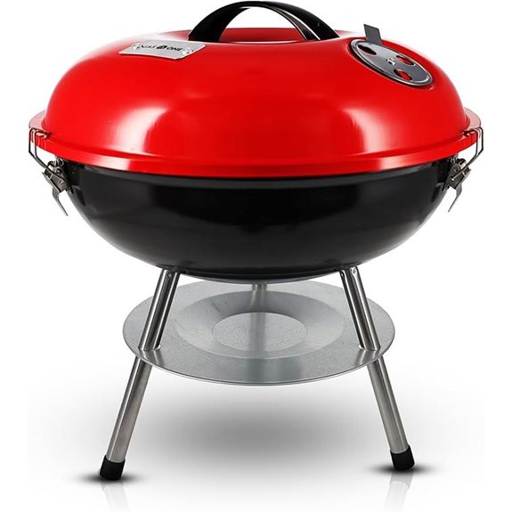 Gas One Portable 14-Inch Charcoal Grill