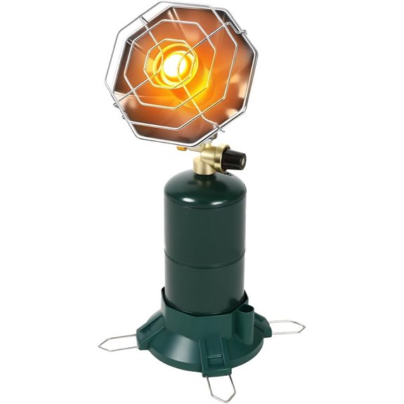 Breeze Touch Portable Propane Heater for Camping