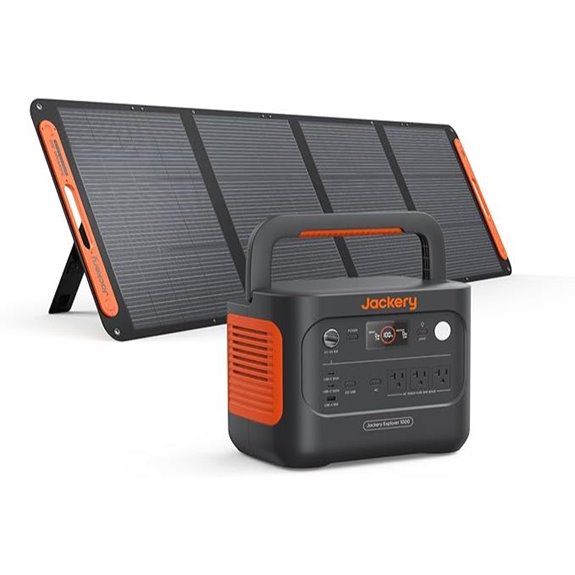 Jackery 1000V2 Solar Generator with Solar Panel