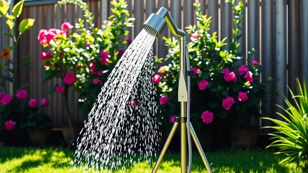 portable outdoor shower considerations