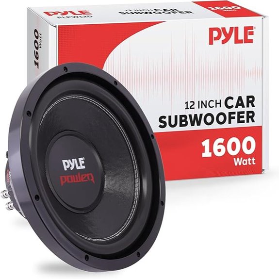 Pyle 12 1600W Subwoofer Speaker System