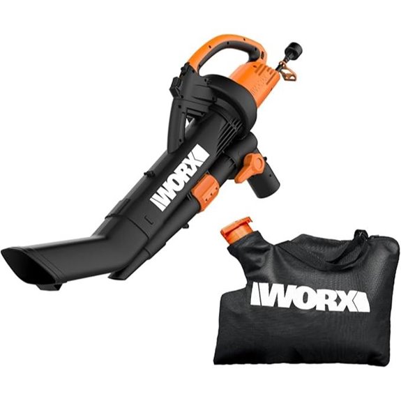 WORX WG509 12A 3-in-1 Leaf Blower Vacuum Mulcher
