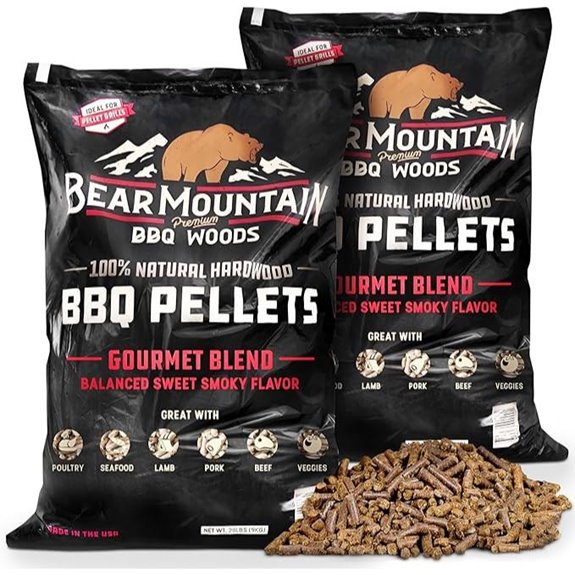 Bear Mountain 2-Pack Wood Pellets for Smoker & Grill