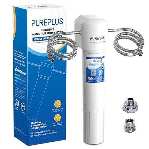 PUREPLUS Under Sink Water Filter 40,000 Gallons