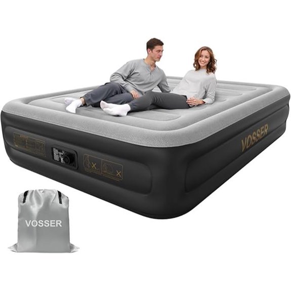 Queen Air Mattress with Built-in Pump