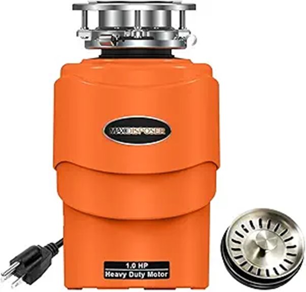 1 HP Quiet Garbage Disposal with Anti-Jam System