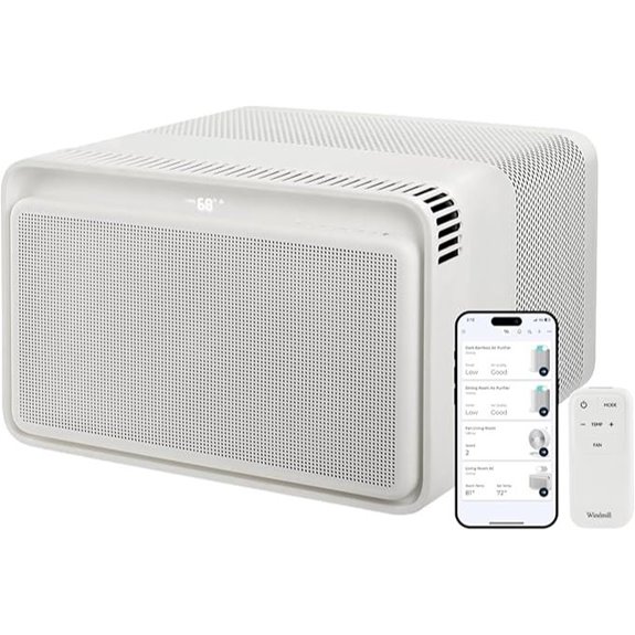 Windmill 6,000 BTU Smart Quiet Window AC