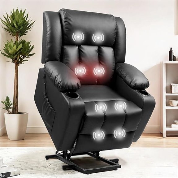 FLEXISPOT XL31 Recliner Chair with Massage & Heat