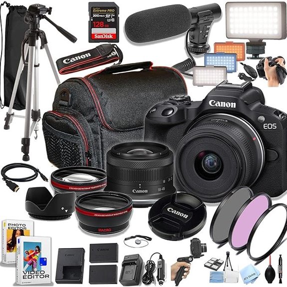 Canon EOS R50 Mirrorless Camera Kit (Renewed)