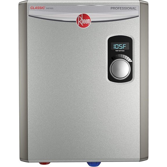 Rheem 18kW 240V Tankless Electric Water Heater Gray