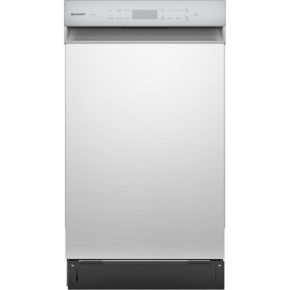Sharp SDW4523MS 18-Inch Built-In Dishwasher