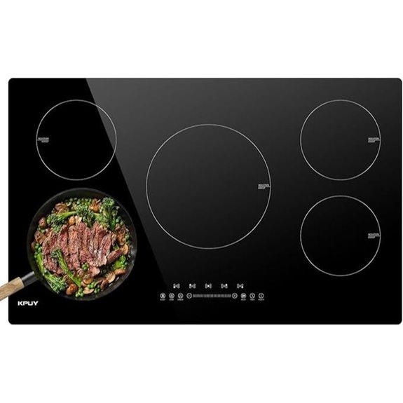 KPUY 36 Induction Cooktop with 5 Burners