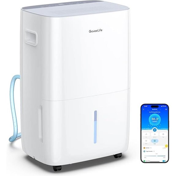 GoveeLife Smart Dehumidifier for Home and Basement