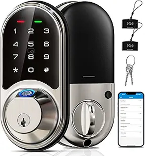 Veise RZ07 Smart Lock with App & Fingerprint