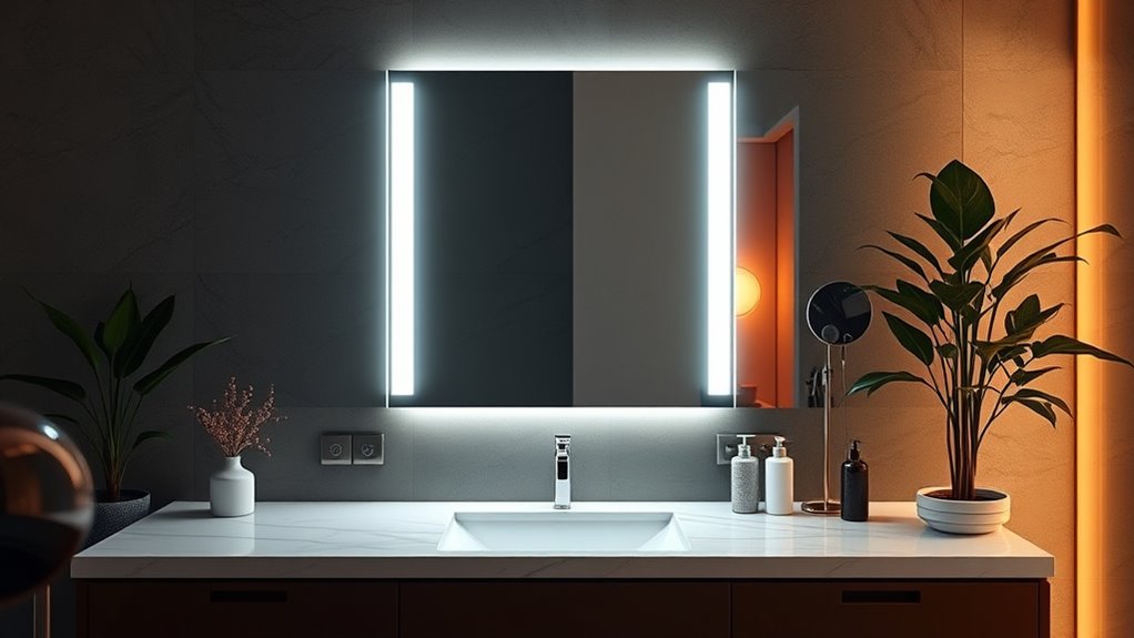 smart mirror safety features