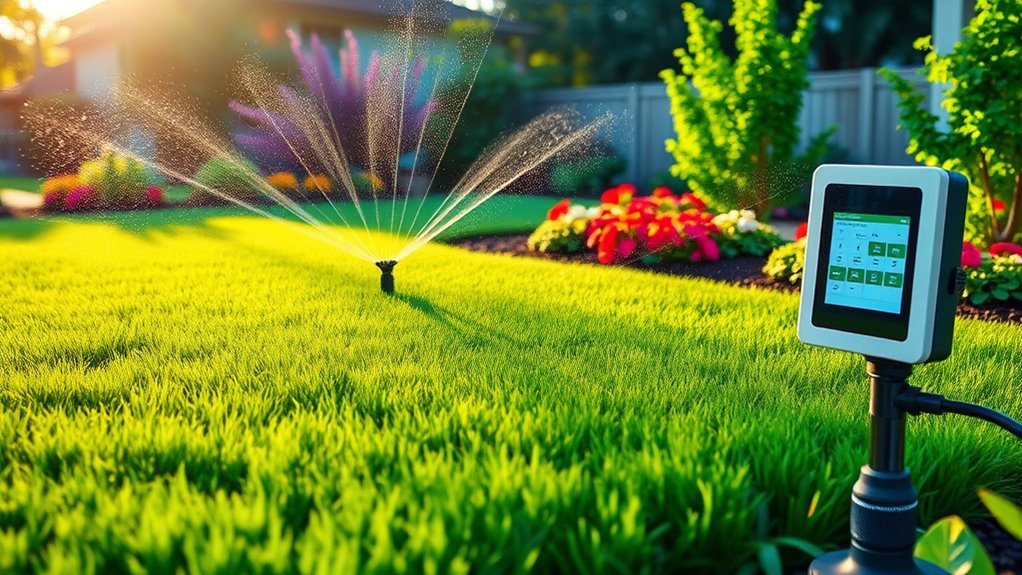 smart sprinkler features and integration