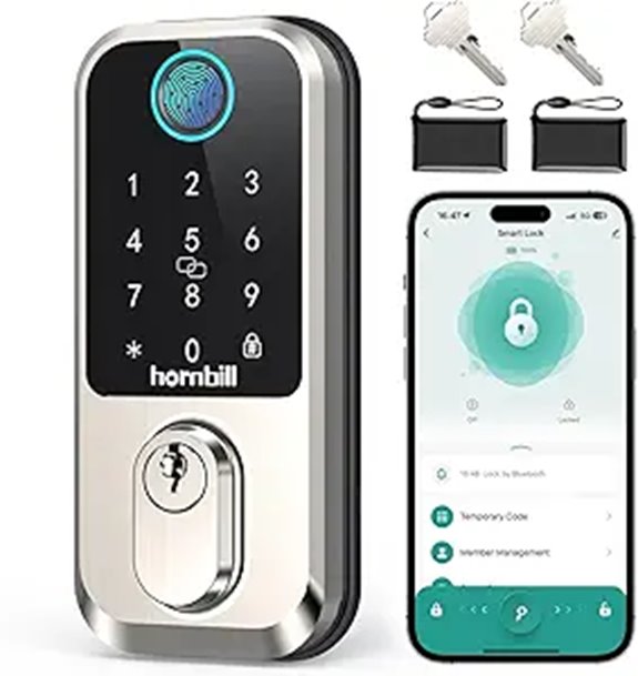 Hornbill Smart WiFi Lock with Keyless Entry