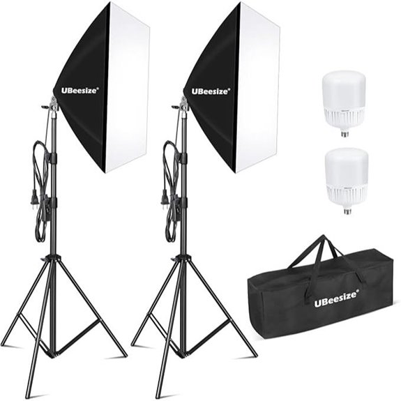 UBeesize Softbox Photography Lighting Kit (27x20)