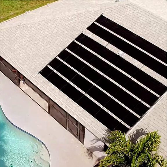 Smart Pool Solar Heating System with 2 Panels
