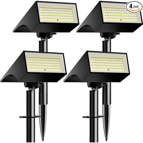 Koicaxy Solar Landscape Spotlights (4 Pack)