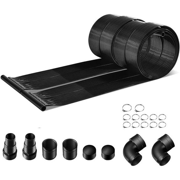 IRONMAX Solar Pool Heater - 10 ft In-Ground/Above-Ground System