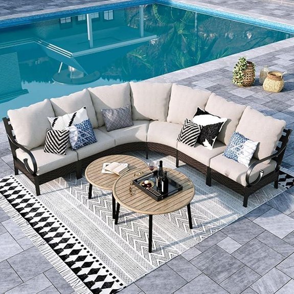 Sophia & William 6-Piece Patio Furniture Set