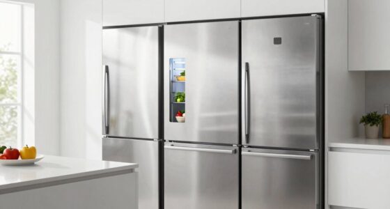 space saving counter depth refrigerators