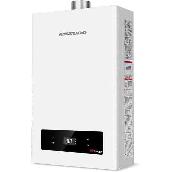 MIZUDO Tankless Gas Water Heater 4.0 GPM CSA Certified