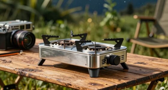 top dual burner camping stoves