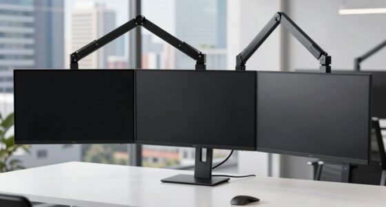 top dual monitor mounts
