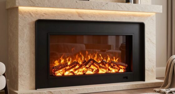 top electric fireplace inserts