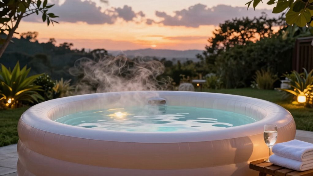 top inflatable spa hot tubs