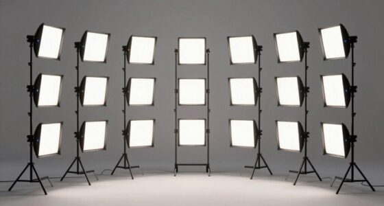 top led studio light panels