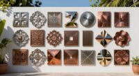 top metal outdoor wall decor